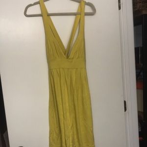 Yellow green dress - women’s - juniors